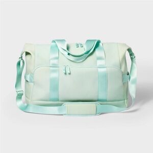 Faux Neoprene Weekender Bag - All In Motion™™ Mint Green nwt